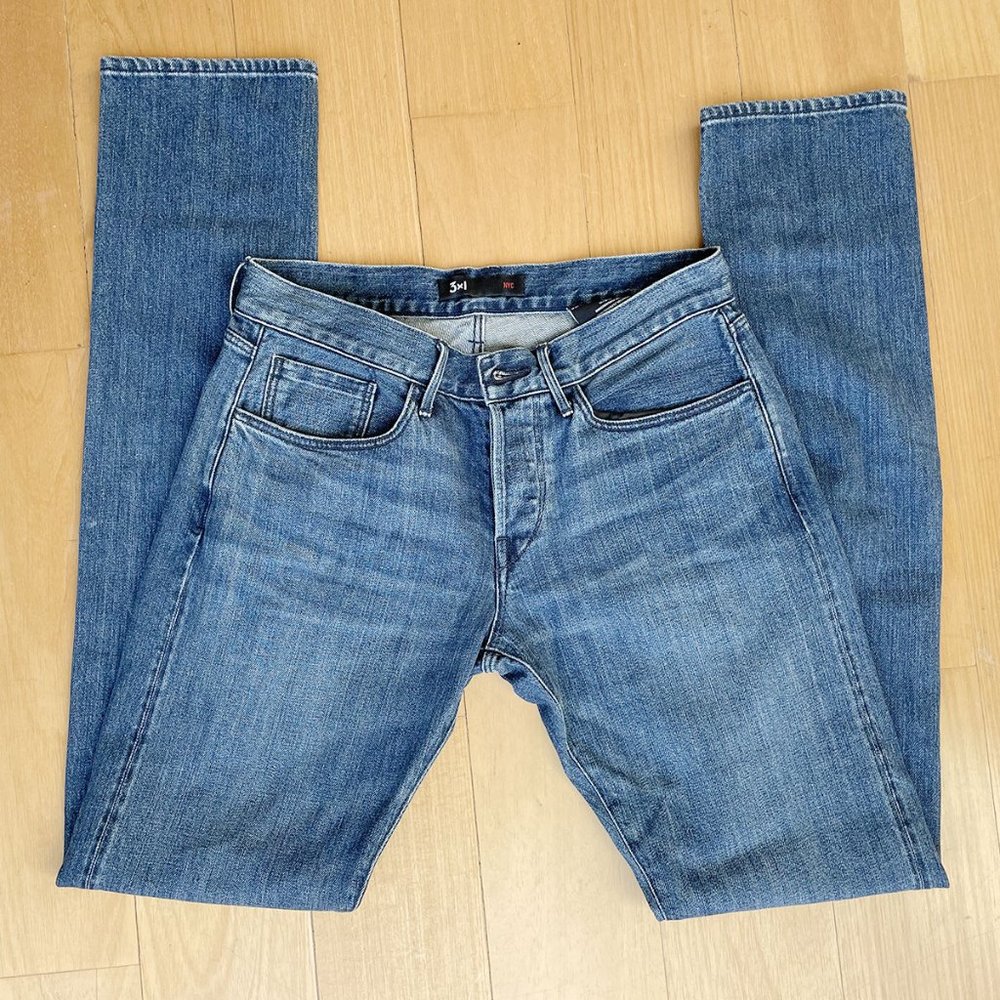 3x1 Slim Stretch Selvedge Jeans